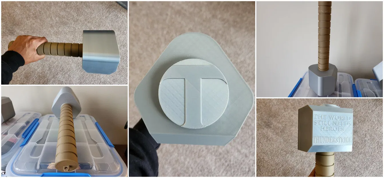 Chùy Sét V3 - ThunderStrike Mace v3 - Image 1