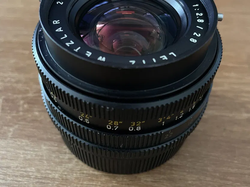 Nắp ống kính Leica Leitz ELMARIT - R F2.8 / 28mm - Image 2