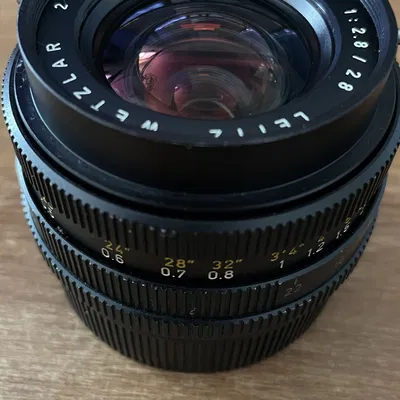 Nắp ống kính Leica Leitz ELMARIT - R F2.8 / 28mm