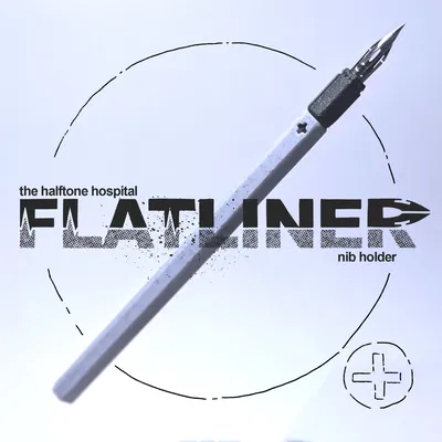 The Flatliner - Giá Đỡ Ngòi Vẽ Tranh Biếm Họa
