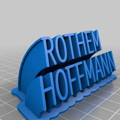 ROTHEM_H - Đế lót ly/chữ khắc tùy chỉnh