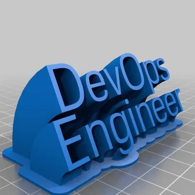 Biển Tên 2 Dòng Cho Kỹ Sư DevOps