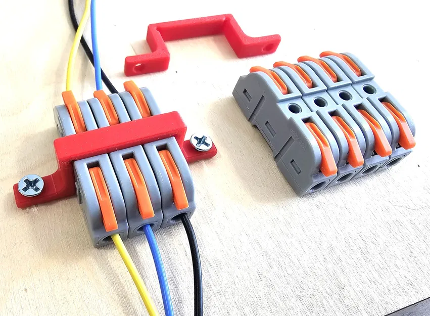 Giá đỡ đầu nối dây dạng đòn bẩy (Có tham số) - Image 1