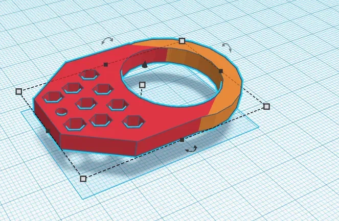 Móc chìa khóa Oring-Keyring-beakring xoay được - Image 6