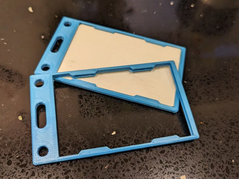 ID Badge Holder For 2 Cards - Skeleton Version - Image 1