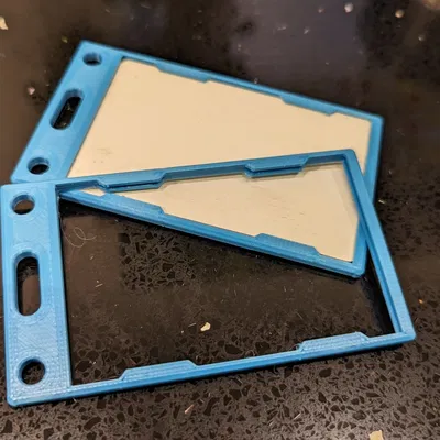 ID Badge Holder For 2 Cards - Skeleton Version