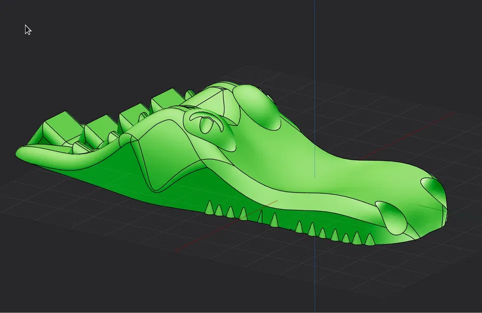 Cá Sấu Bơi Lội - Image 2