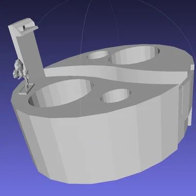 Khu vườn thiền Âm Dương có Đài phun nước và Cây Bonsai