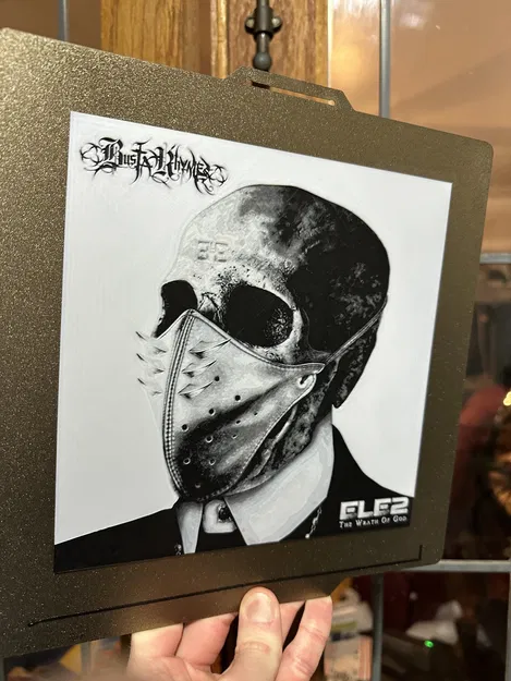 Bìa Album Busta Rhymes E.L.E. 2 - Tượng Hueforge - Image 2