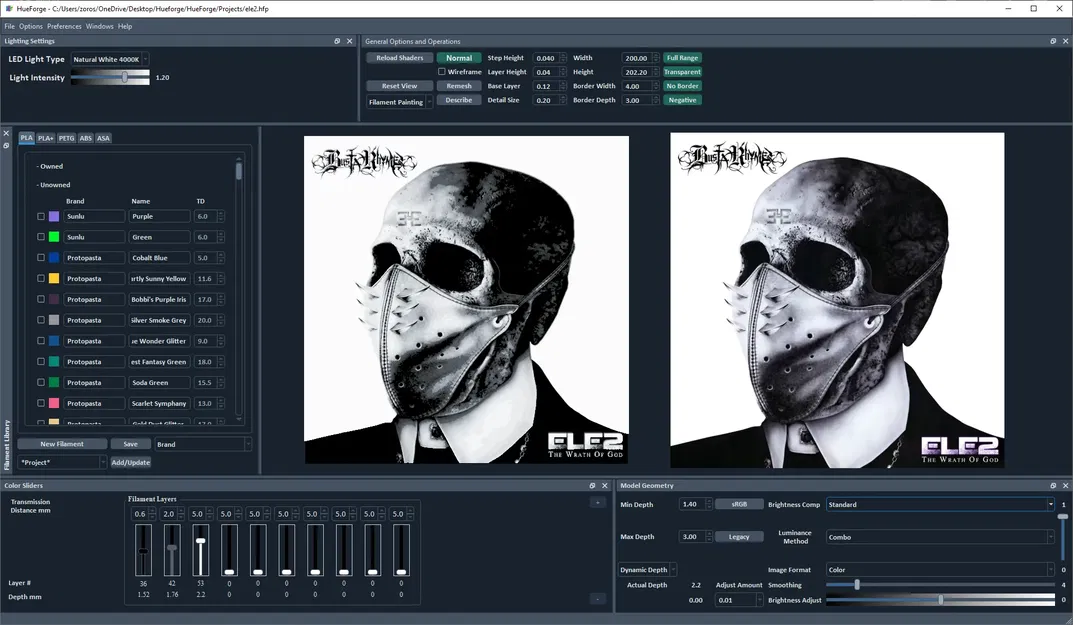 Bìa Album Busta Rhymes E.L.E. 2 - Tượng Hueforge - Image 3
