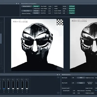 Bìa Album Madvillainy - MF Doom + Madlib - Hueforge