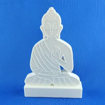 Tượng Phật Zen Trên Bệ