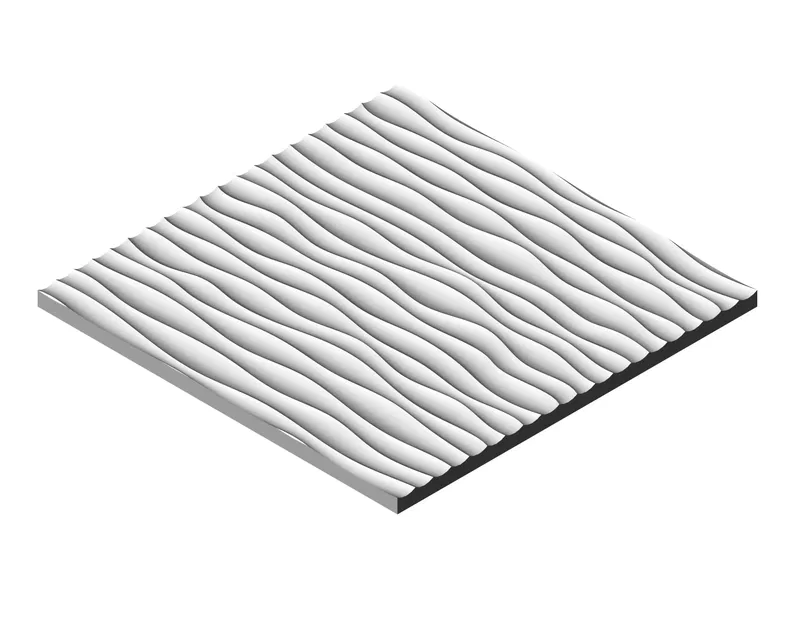 Gạch Ốp Tường Gợn Sóng - Image 1