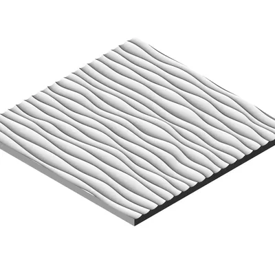 Gạch Ốp Tường Gợn Sóng