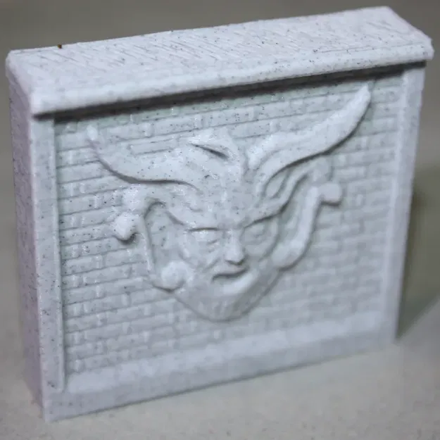 OpenForge Orface Brick Wall with Floor and Base 2x2 Openlock Magnetic Triplex - Image 1