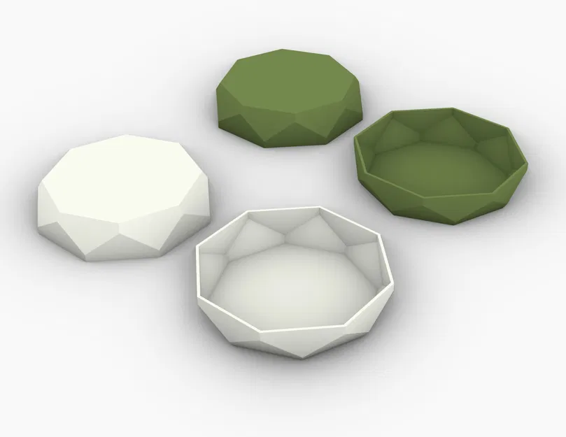 CHÂN ĐẾ/TÔ TRỒNG CÂY LOW POLY - Image 1