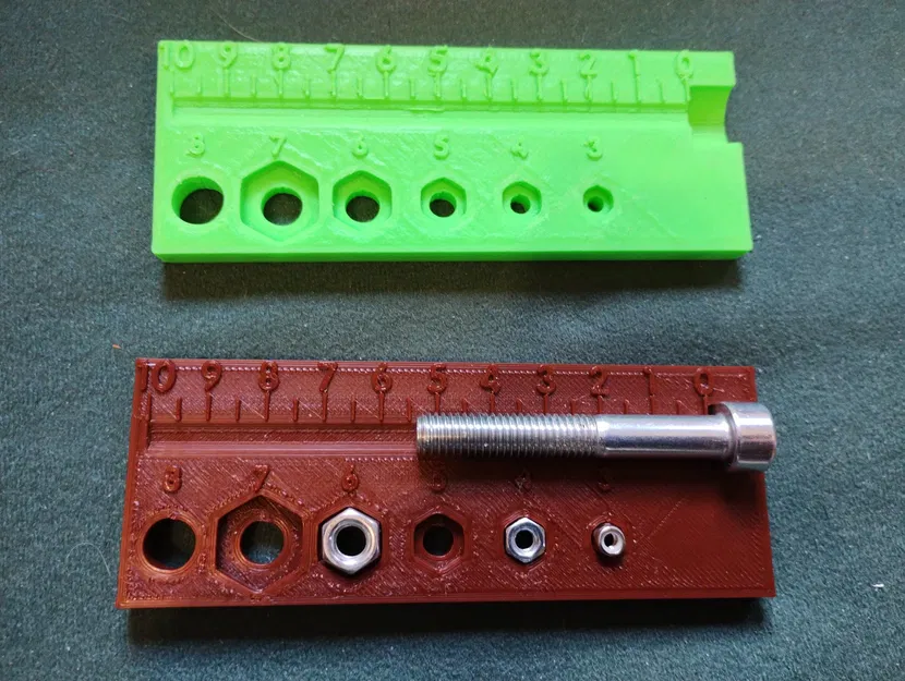 Dụng cụ đo ốc vít / đai ốc lục giác - Image 1