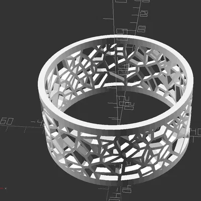 Vòng đeo tay Voronoi có thể đeo được