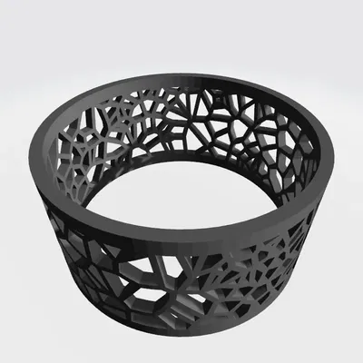 Vòng đeo tay Voronoi có thể đeo được