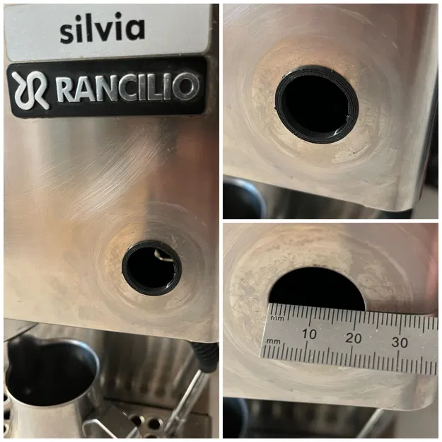 Vòng đệm/Gioăng núm hơi Rancilio Silvia cho lỗ 22mm - Image 1