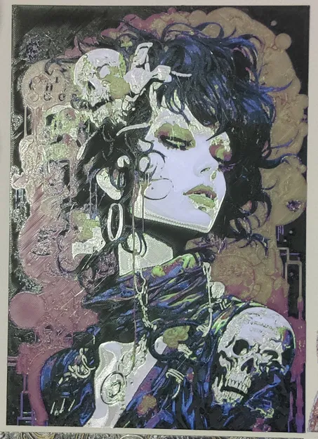 A.I. IMAGES HUEFORGE STUDY02 – 8 COLOURS - Image 1