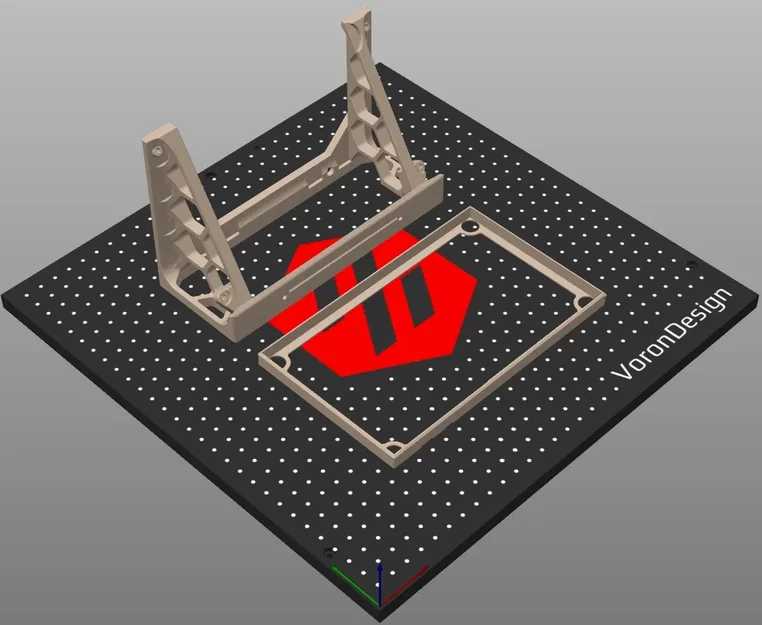 Giá đỡ màn hình Voron Trident BTT Pi TFT 70 - Image 2