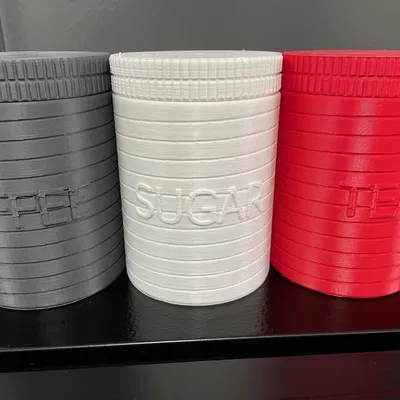 Hộp đựng Cà phê, Đường hoặc Trà