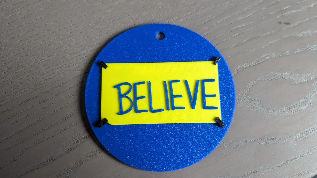 Ted Lasso - Believe - Móc treo / Trang trí Giáng sinh - Image 2