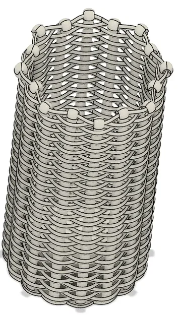 Trụ Đan "Woven Cylinder" - Image 1