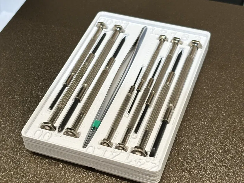 Hộp Đựng Tua Vít Đa Năng Craftright 11 Món - Gridfinity 3x2 - Image 1