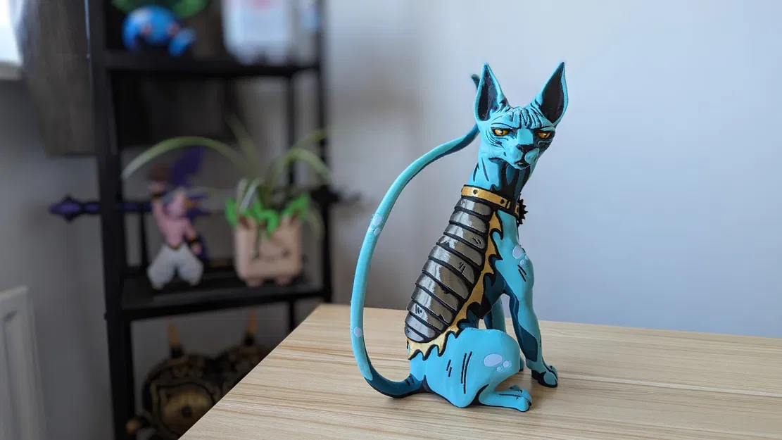 Mèo Nằm - in đa sắc (Bambu) - Image 1