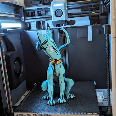 Mèo Nằm - in đa sắc (Bambu)