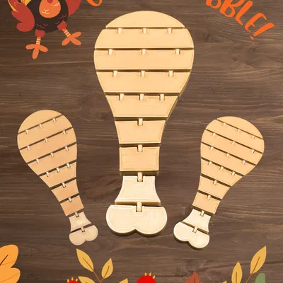 Mô Hình Chân Gà Tây Flexi Có Thể Tải Về