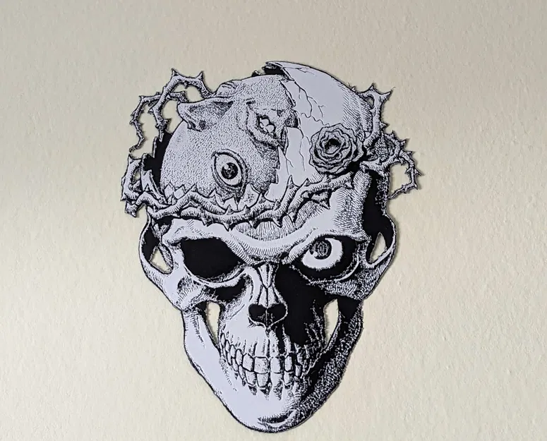 Tượng Hiệp Sĩ Đầu Lâu (Skull Knight) từ Berserk - HueForge - Image 1