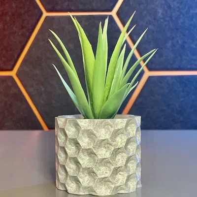 Chậu Hoa Tổ Ong Xoắn Tặng Kèm Ikea FEJKA