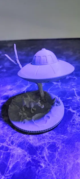 Trạm Vũ Trụ Bắt Cóc Bò - Đèn Tealight Điện - Image 1