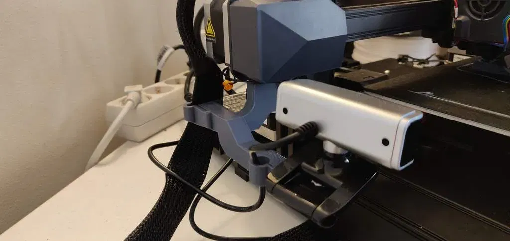 Ender 3 S1 cable holder + camera arm - Image 2