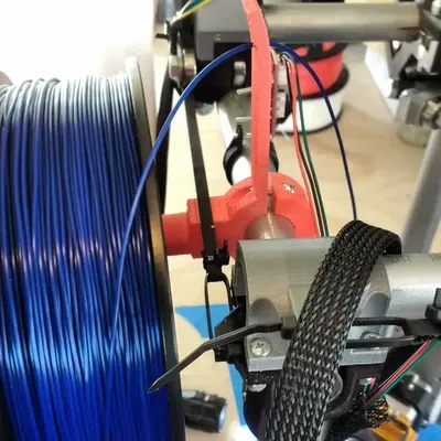 MPCNC-C (23.5 mm conduit) Spool Hook with Filament Guide