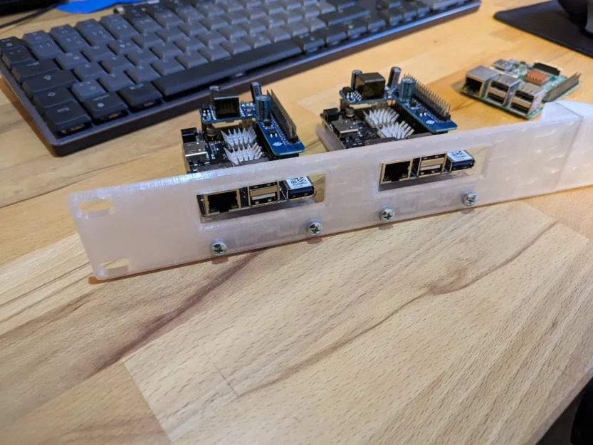 Khung Giá 1U 19" Cho Raspberry Pi - Image 1