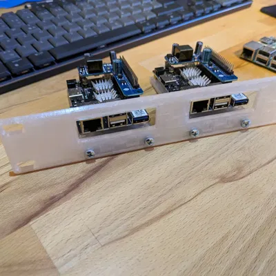 Khung Giá 1U 19" Cho Raspberry Pi