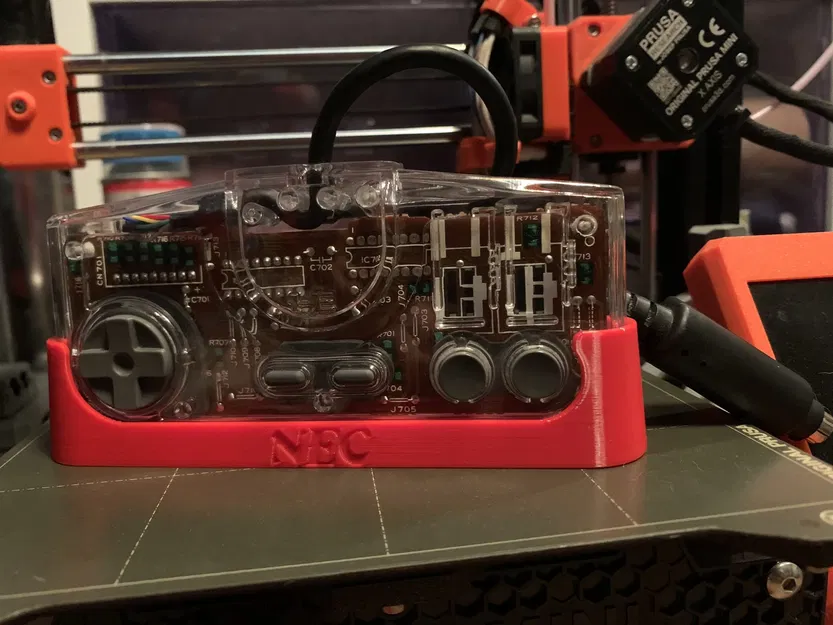 PC Engine Controller display stand (+cable holder) - Image 1