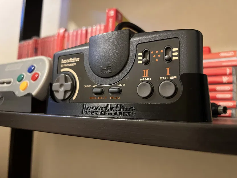 PC Engine Controller display stand (+cable holder) - Image 3