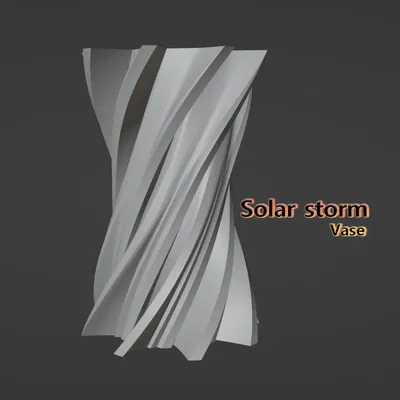 Bình Hoa Bão Mặt Trời