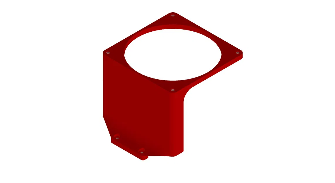 Giá Gắn Quạt 92mm Lên Ray DIN - Image 1