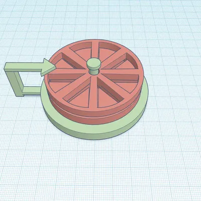 Bánh Xe May Mắn Dễ Thương