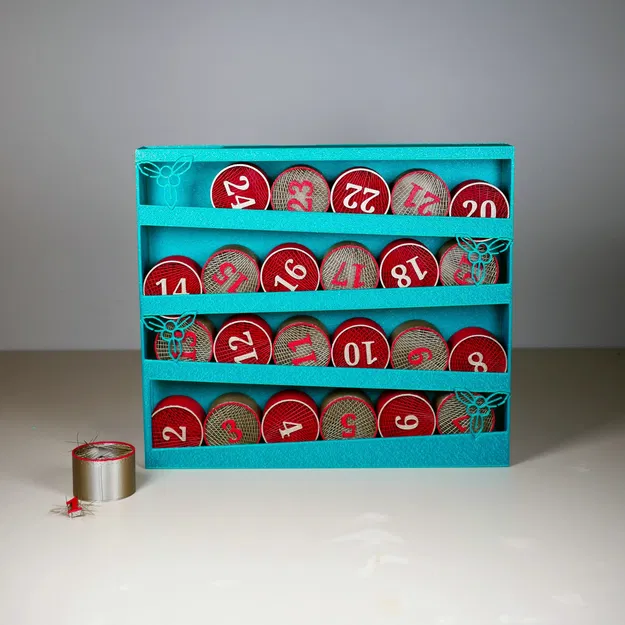 Lịch Đếm Ngược Giáng Sinh Bằng Dây - Image 1