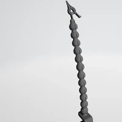 FULLY 3D PRINTABLE MINIFIGURE PAINTING ARM CLIP THING