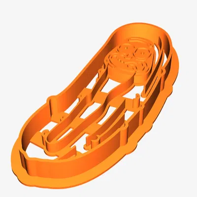 Khuôn Cắt Bánh Quy - Pickle Rick