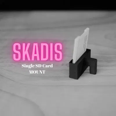 Móc Đựng 1 Thẻ Nhớ SD cho Tấm Lỗ SKÅDIS