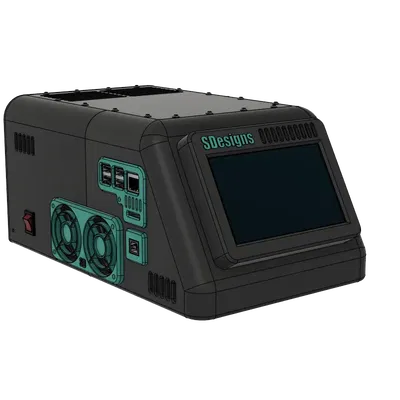 Hộp Klipper AIO Điều Khiển Từ Xa Cho SKR 3 EZ và Raspberry Pi 4